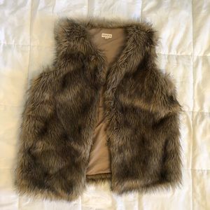 Faux Fur Vest